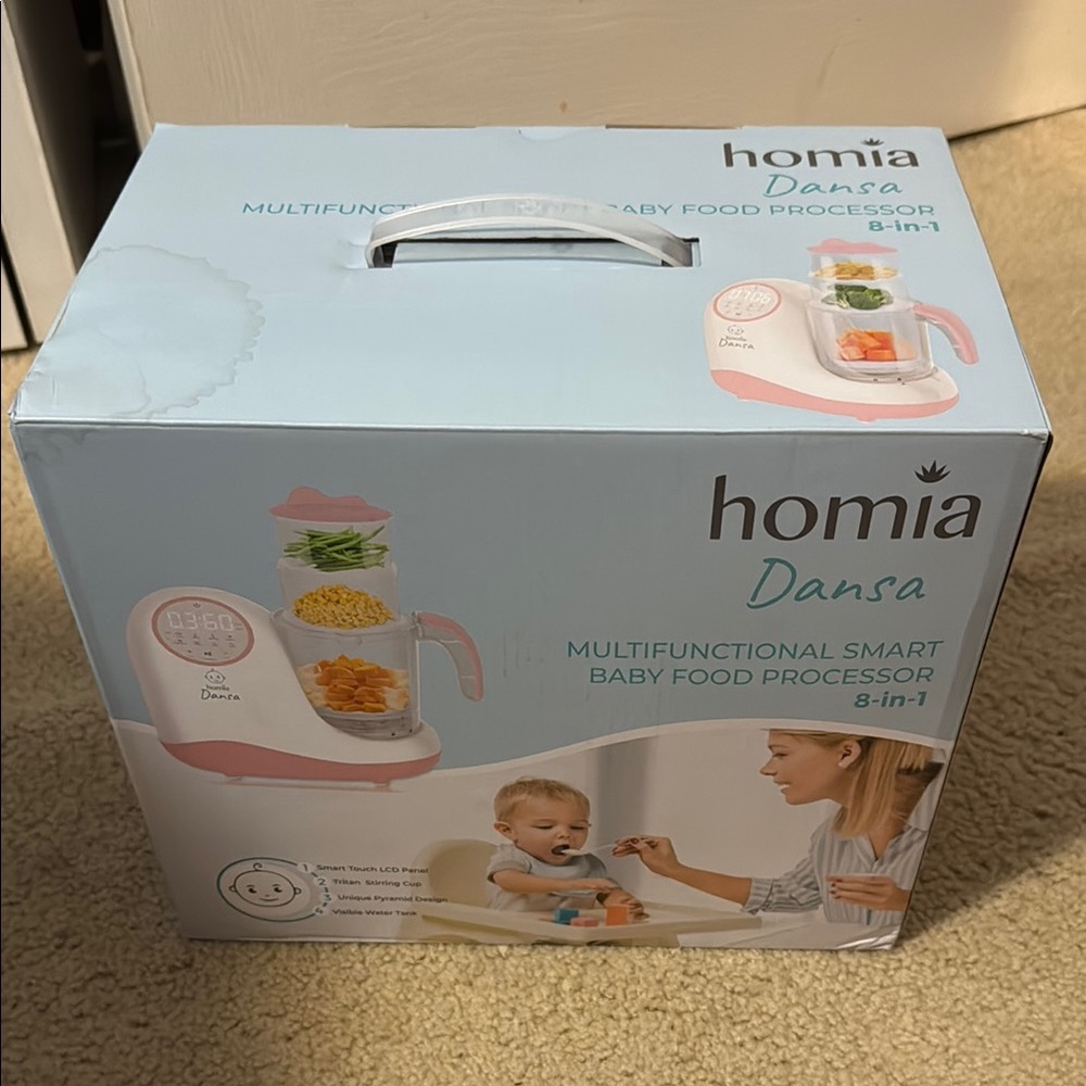 Dansa Multifunctional Smart Baby Food Processor - Pink